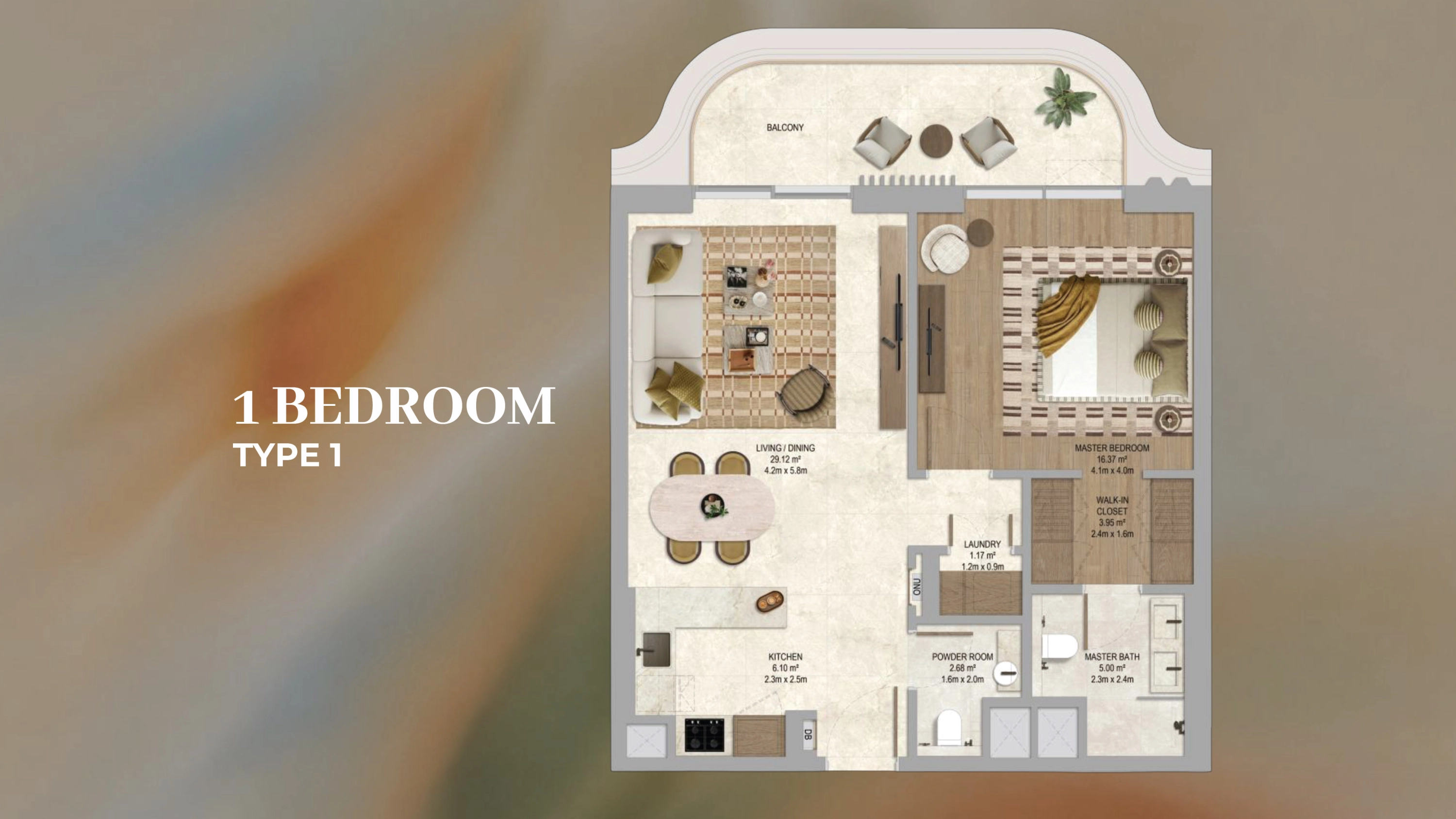 1 BR